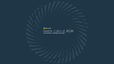 Dunkelblauer Hintergrund mit Inner Circle Logo in der Mitte. Links MODUS Consult Logo in rechteckiger Form und rechts der Schriftzug "Bechtlegroup" mit rundem Bechtle Logo.