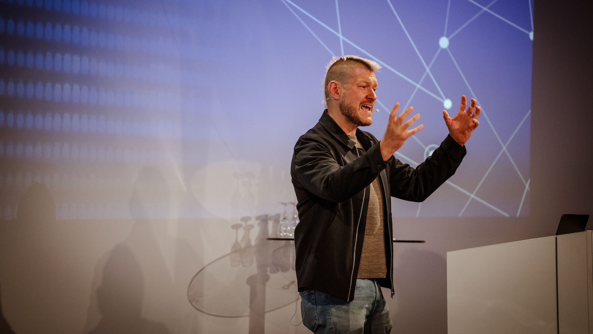 Sascha Lobo beim IT-Forum 2025.